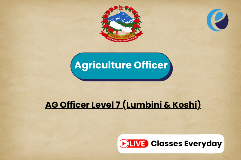 AG Officer Level 7 (Lumbini & Koshi)