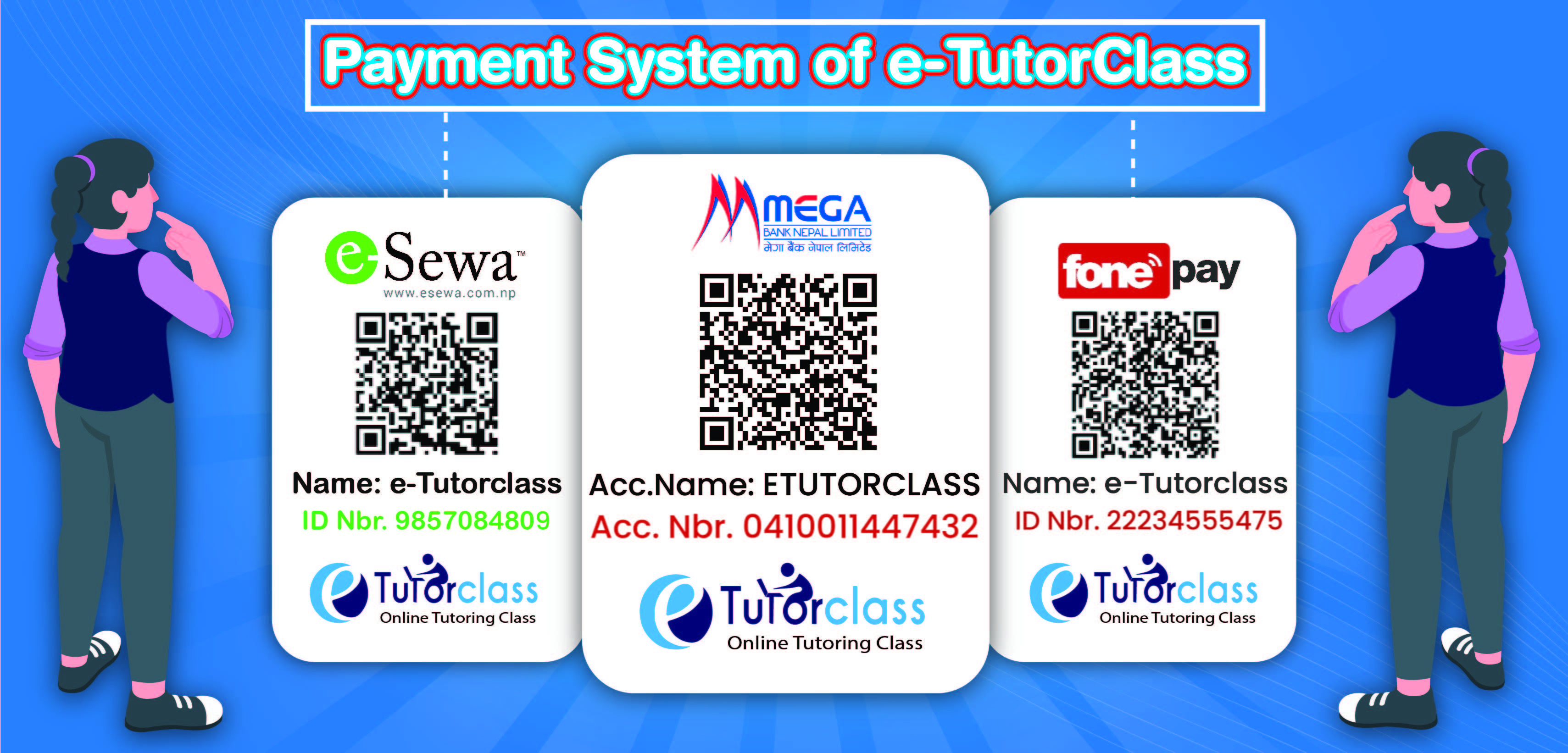 payment system of etutor