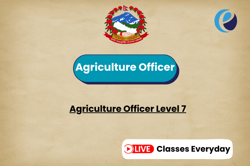 Agriculture Officer Level 7