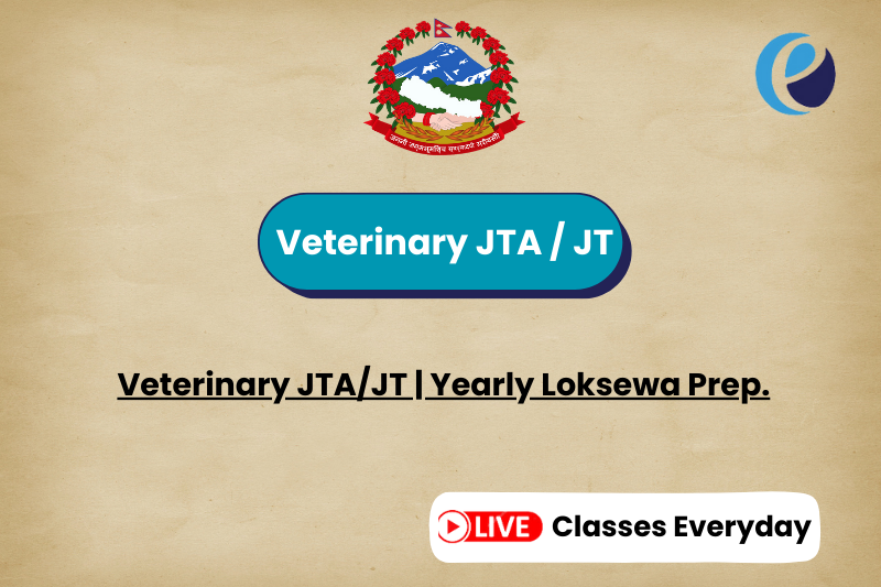 Veterinary JTA/JT | Yearly Loksewa Prep.